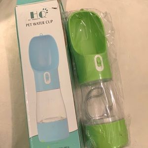 HQ PET WATER CUP (Food Area/Water Area) GREEN